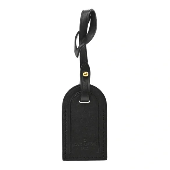 LOUIS VUITTON NEW BLACK EMPREINTE LUGGAGE TAG - Picture 11 of 11